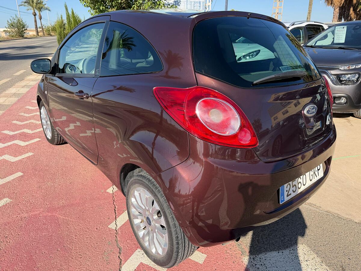 FORD KA TITANIUM 1.2 PETROL SPANISH LHD IN SPAIN ONLY 51000 MILES SUPER 2009